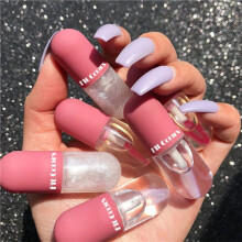 Lip Plumper Gloss Set 3Pack Mini Capsule Hydrating Formula for Fuller Lips and LongLasting Shine