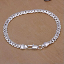 RSAMD Pretty925Silver Fashion5MM slangenkettingarmband sieraden dames heren bruiloft