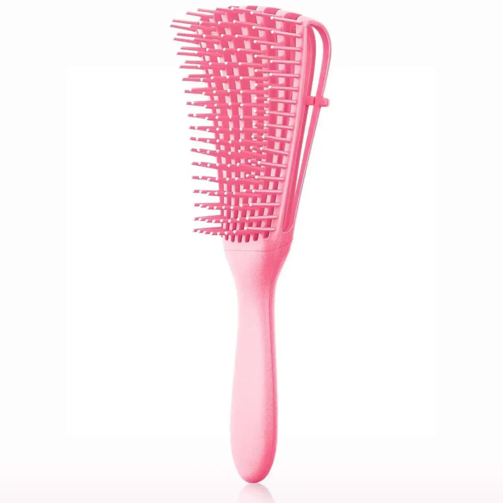 Unisex Detangling Hair Brush For Curly Hair With Extra Wide Vented Bristles, Pain Knot Removal