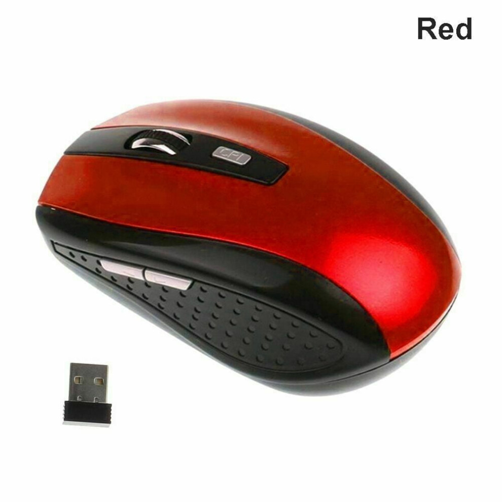 2 Wireless Optical Mouse Mice 2.4Ghz Usb Receiver For Laptop Pc Computer Dpi Usa 9110895333570
