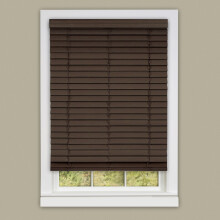 Achim Home Furnishing: Ασύρματο στόρι Madera Falsa 2" από μαόνι, από ξύλο φυτείας - 23" (Πλάτος) x 64"