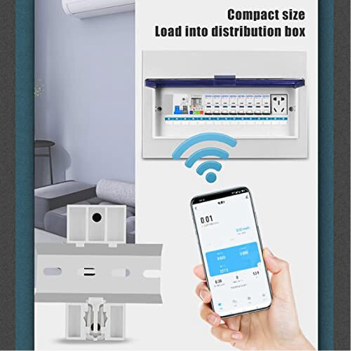 Voltage Output Stabilizer with Over Under Voltage Protection, Adjustable V A Protector for Home Office Appliances, Intelligent Relay Reset Protector 2