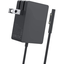 Caricabatterie Surface Go, alimentatore da parete Surface da 24 W 15 V 1,6 A compatibile con Microsoft Surface Go.
