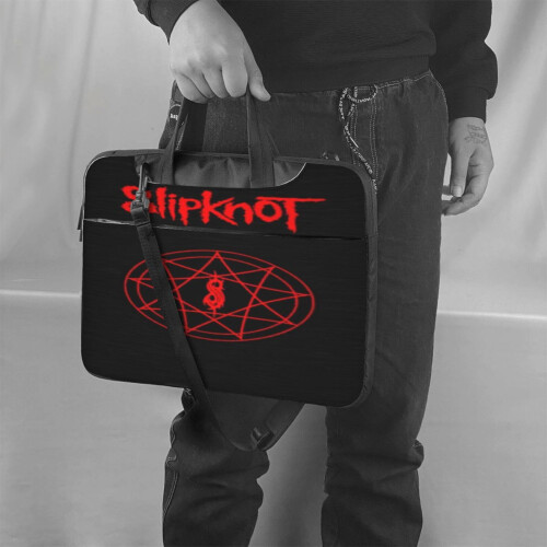 Τσάντα Laptop Slipknot, τσάντα ώμου Messenger για φορητό υπολογιστή ή tablet, κομψό, ανθεκτικό 1