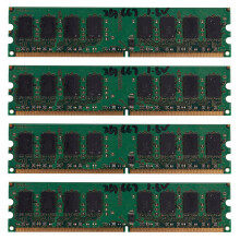 4 x 2 Go DDR2PC2-5300 667 MHz 240 broches 1,8 V Mémoire RAM DIMM pour PC de bureau, pour AMD (2 Go/667)
