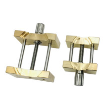 Conjunto de suporte de mecanismo de relógio premium de terceiros, ajustável para a maioria dos relógios. Essencial para reparo de relógios.