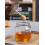 Teedose, Zuckersirupspender, Küchenbehälter, Gemüsefach, Holz, Glas 4
