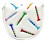Magnetische golfputterhoes van PU met malletsluiting, draagbaar, wit. 1