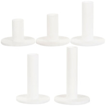 5 stuks golfbalhouders, golfbases, siliconen houders, golfbaltees, golfbenodigdheden