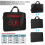Τσάντα Laptop Slipknot, τσάντα ώμου Messenger για φορητό υπολογιστή ή tablet, κομψό, ανθεκτικό 3