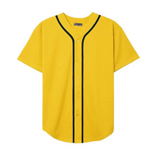 Herrebaseballtrøje Holdsportsuniformer Hiphop Hipster Skjorter med knapper