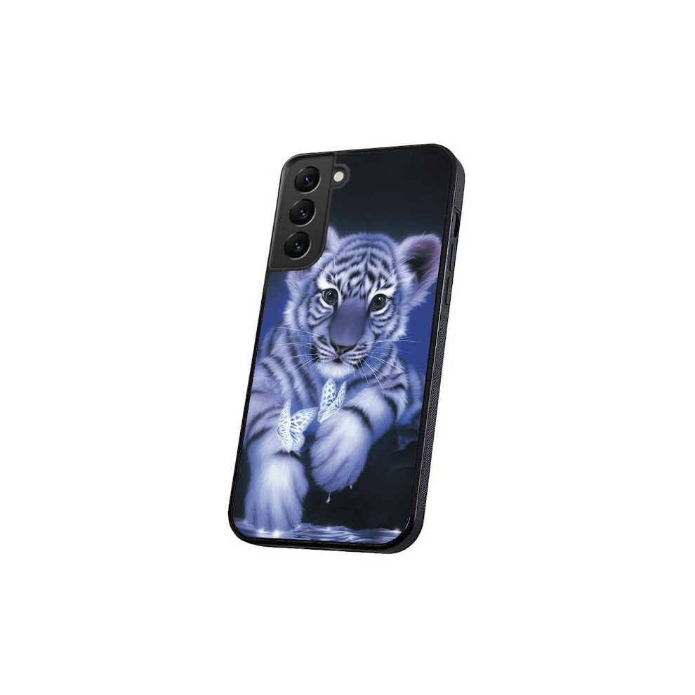 Compatible With Samsung Galaxy S22 - Case/Mobile Case Tiger Cub Multicolor 9448196929346