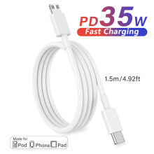 Cablu de încărcare rapidă USB-C PD 1m2m3m35W compatibil cu Apple iPhone14 8Plus XS Max11 12 13 7Pro XR iPad - 1.5m