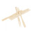 Conjunto de 800 mini garfos de bambu para coquetel de 8,9 cm (3,5 polegadas), talheres para sobremesas, bolos de frutas e festas, garfos para buffet, 6