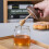 Teedose, Zuckersirupspender, Küchenbehälter, Gemüsefach, Holz, Glas 6