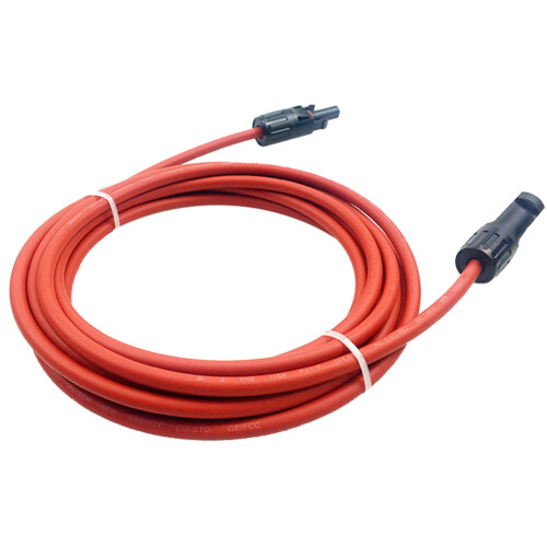 Cable de extensión para panel solar duradero de 10/12 AWG y 1/3/5/10 m con conector. 1