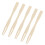 Conjunto de 800 mini garfos de bambu para coquetel de 8,9 cm (3,5 polegadas), talheres para sobremesas, bolos de frutas e festas, garfos para buffet, 8