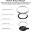 Camera lens for compatible with iPhone 15 Pro / 15 Pro Max Glitter Silver 4