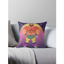 Capas de almofada decorativas AIVO80's Gym - Bear #1, capa para almofada de sofá, dois lados.