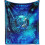 Κουβέρτα δώρου Pisces, ριχτάρι ζώδιο φανέλας 40"x30", συμβατό με τους λάτρεις των ταρώ - 1