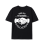 Ανδρικό T-shirt με γραφική εκτύπωση χειραψίας DOWN WITH MY DEMONS, άνετο καλοκαιρινό 1