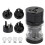 Aufmer Universal Portable Portable Plug Adapter4In1Πολυλειτουργικός Μετατροπέας Πρίζας Φορτιστή, 5