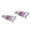 10Pcs Transparent Plastic Golf Tees, Reduce Side Spin & Friction 1