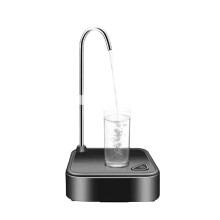 Niovtt USB Water Pumps Portable Smart Pumping Machine for Travel Camping (Black)