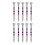 10Pcs Transparent Plastic Golf Tees, Reduce Side Spin & Friction 13
