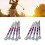10Pcs Transparent Plastic Golf Tees, Reduce Side Spin & Friction 14