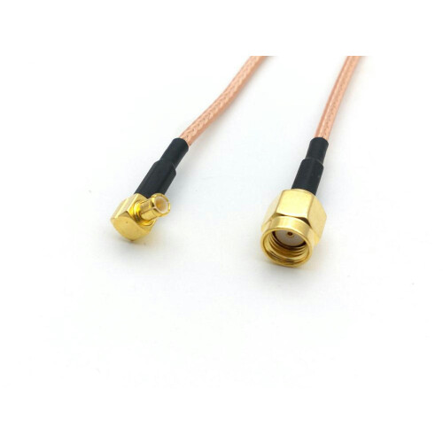 ΓΙΑ 20 ΤΕΜΑΧΙΑ RP SMA Αρσενικό σε MCX Αρσενικό RG316 Ομοαξονικό Καλώδιο Pigtail 20CM