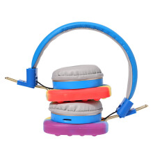 Juguete inalámbrico Bluetooth con forma de auriculares antiestrés para niños y adultos, auriculares supraaurales con burbujas en colores arcoíris