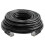 60 m Ethernet-netværkspatchkabel Cat6 til Xbox PC-modem, PS4, PS3, router (60 m) - sort, ny 1