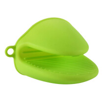 Maniques de cuisine ZJDOAK Mini avec revêtement en caoutchouc, maniques en silicone résistantes à la chaleur pour la cuisine, gants de cuisine