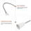 Rallonge de douille E27 pour tube fluorescent flexible 3