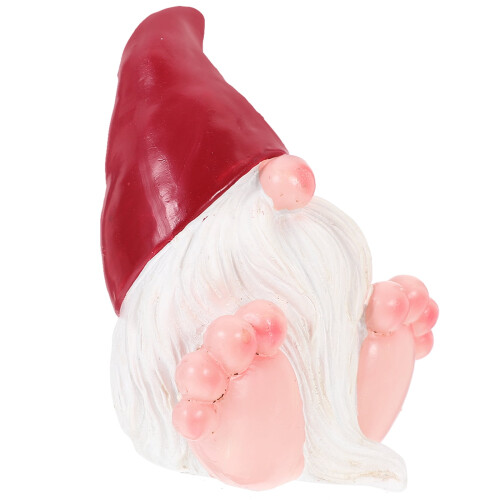 Στολίδι Gnome Ρητίνη Μεγάλα Πόδια Άγαλμα Gnome Στολίδι Ρητίνη Gnome Ειδώλιο Gnome για Κήπο