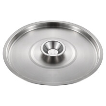 Tapa de acero inoxidable Mizh para ollas, tapa metálica para cuencos, tapa reutilizable para ollas y sartenes multiusos.