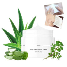 Aloe Vera Nose Pore Strips Blackhead Remover with Deep Cleansing and Oil Control Care