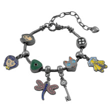 Halloween-Anime-Armband Coraline Horror DIY Verstellbares Armband für Frauen und Mädchen Geschenke Schmuck Accessoires