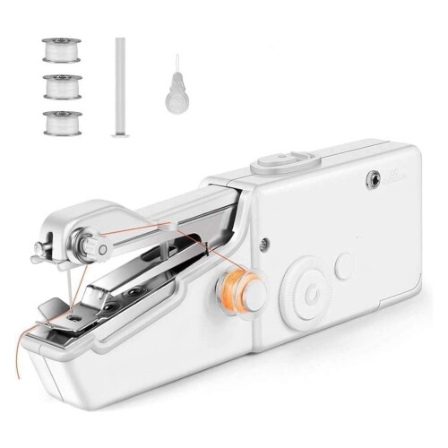 Handheld Sewing Machine Mini Electric Hand-Held Cordless Portable Sewing Machine Quick Repairing Quick Tool 1
