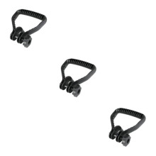 Mâner de schimb pentru trimmer 1/3, mâner pentru accesorii de gazon, negru, set de 3