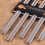 Xerdsx Chopsticks5 ζευγάρια μεταλλικών επαναχρησιμοποιούμενων κορεατικών-κινεζικών 1