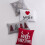 Levtex Home - Rudolph - Διακοσμητικό Μαξιλάρι (18X18 ίντσες) - Χιονονιφάδα - Γκρι, Λευκό, Μπεζ 2