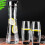 Transparente Saftflasche, 0,8 l, Acryl, transparent, mit Deckel 3
