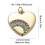 RSAMD Lucky Letters Heart Candy Gold Plated Metallic Κολιέ-Βραχιόλι-4 2