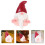 Στολίδι Gnome Ρητίνη Μεγάλα Πόδια Άγαλμα Gnome Στολίδι Ρητίνη Gnome Ειδώλιο Gnome για Κήπο 4