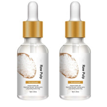 White Rice Face Serum 2pcs with Collagen for Deep Hydration, Antiwrinkle Effect and Pore Refining