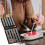 Xerdsx Chopsticks5 ζευγάρια μεταλλικών επαναχρησιμοποιούμενων κορεατικών-κινεζικών 6