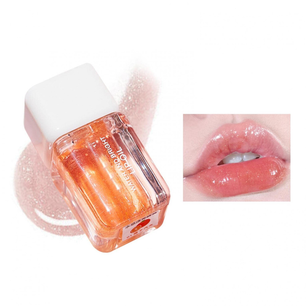 Moisturizing Lip Gloss with Long Lasting Shine and Hydrating Plumping Tint, Pack of 1