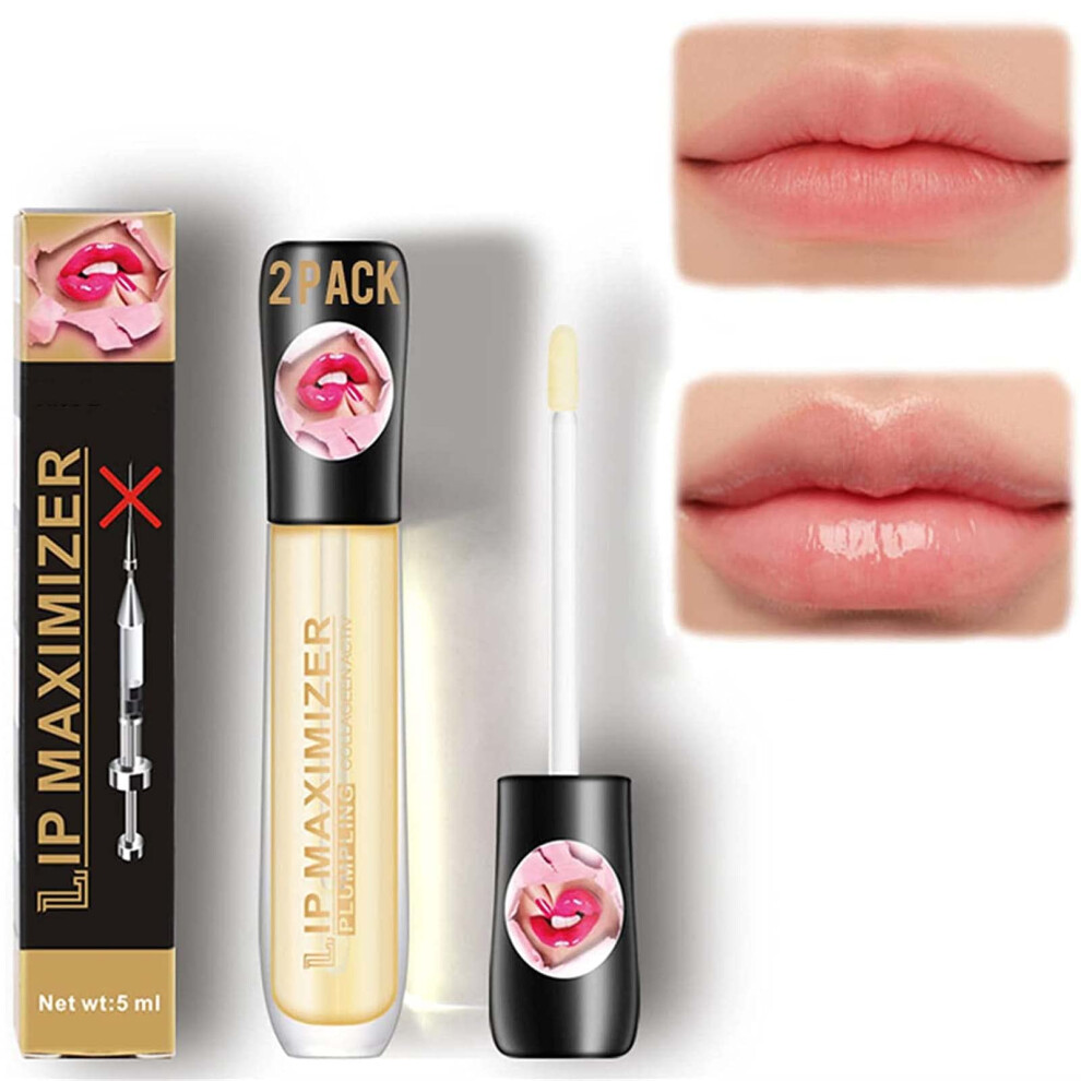 Vitamin E Hyaluronic Lip Plumper Serum with Instant Plumping and LongLasting Hydration (1pcs)